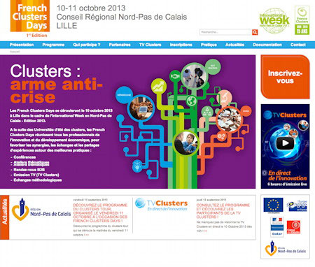 Web French Clusters Days