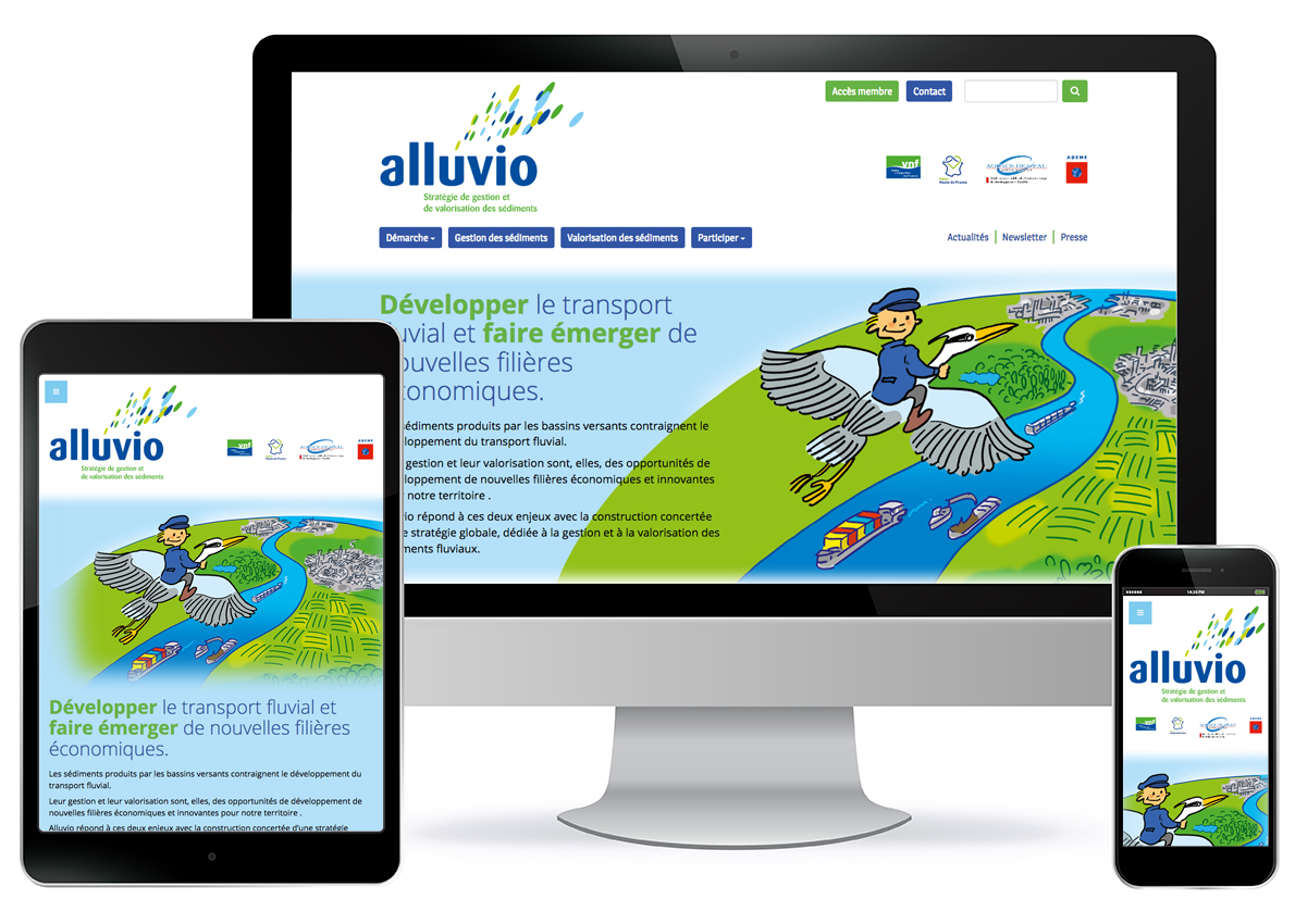 Alluvio site web