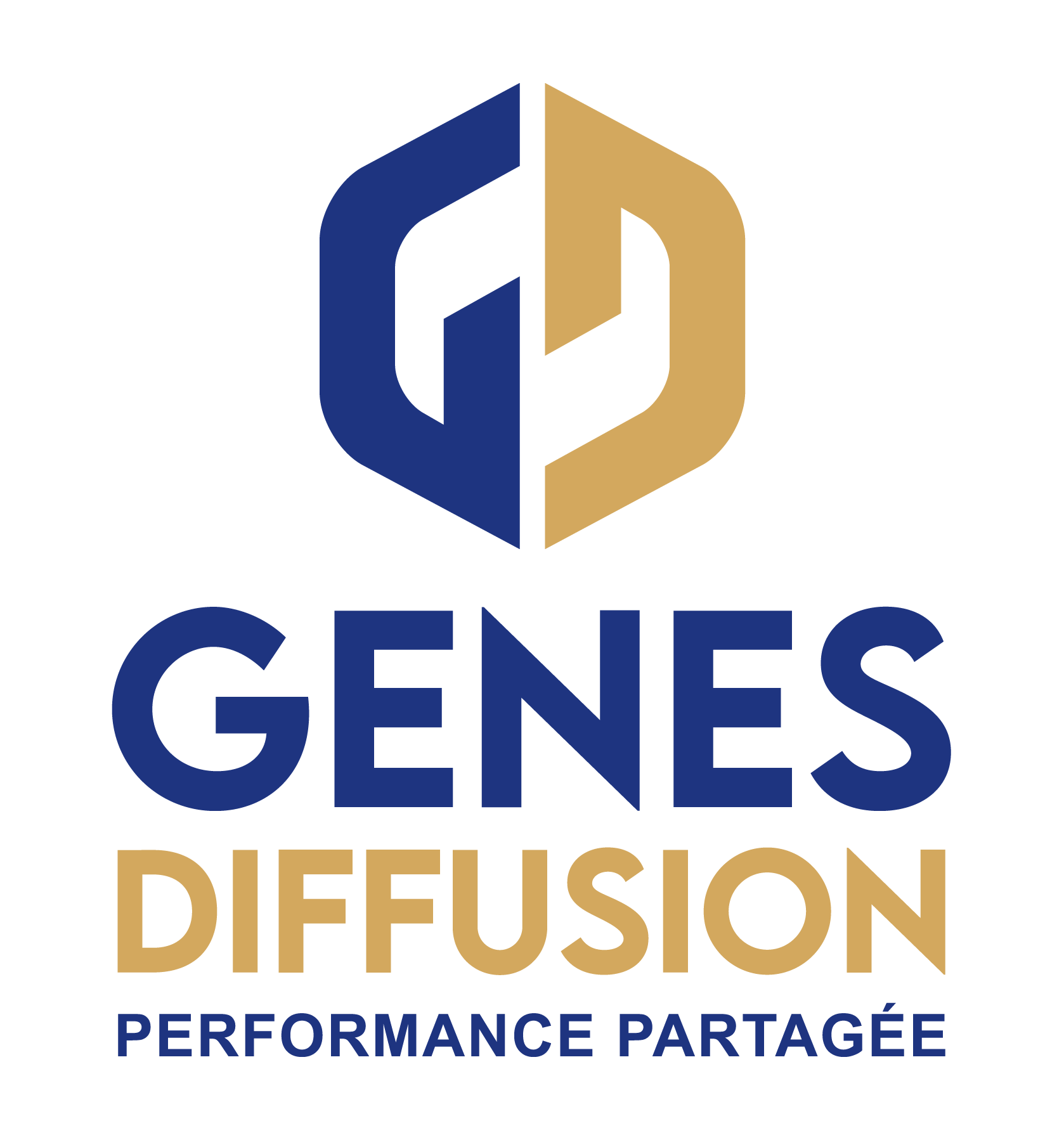 Nouveau logo Gènes Diffusion
