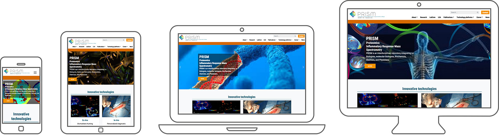 Refonte web du site internet CMS par Staminic, l'agence de communication et marketing basée à Lille