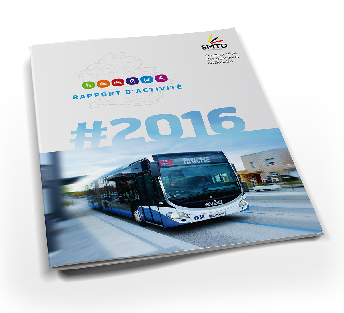 SMTD couverture du rapport d'activité 2016