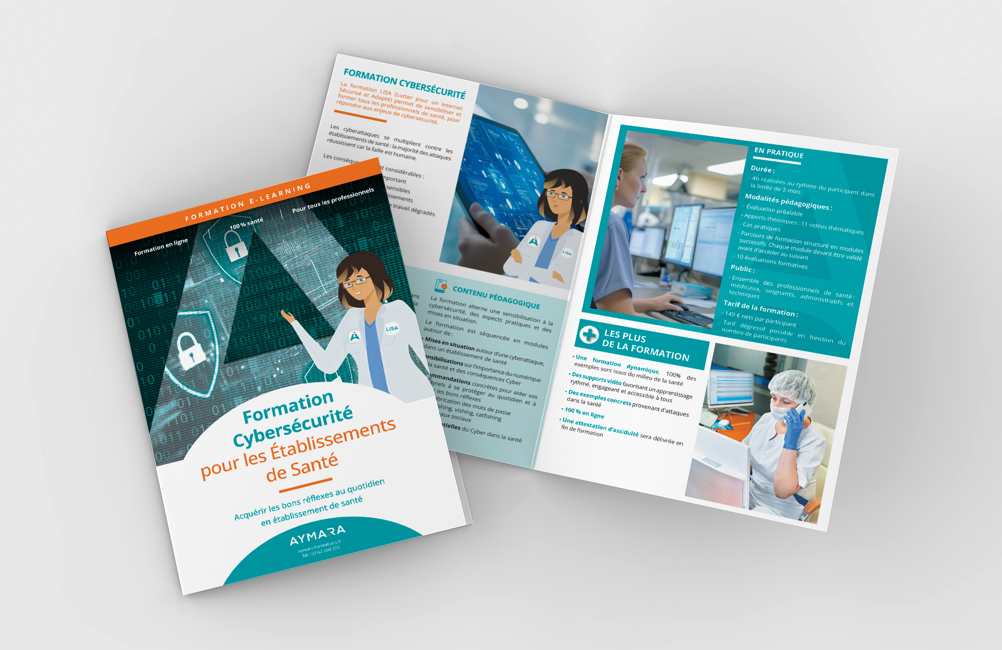 Communication de lancement pour une offre de e-learning en cybersécurité