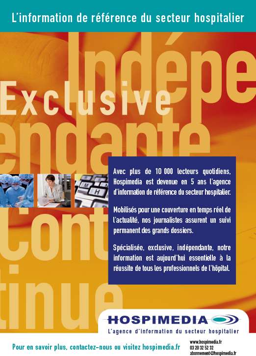 Annonce presse Hospimedia