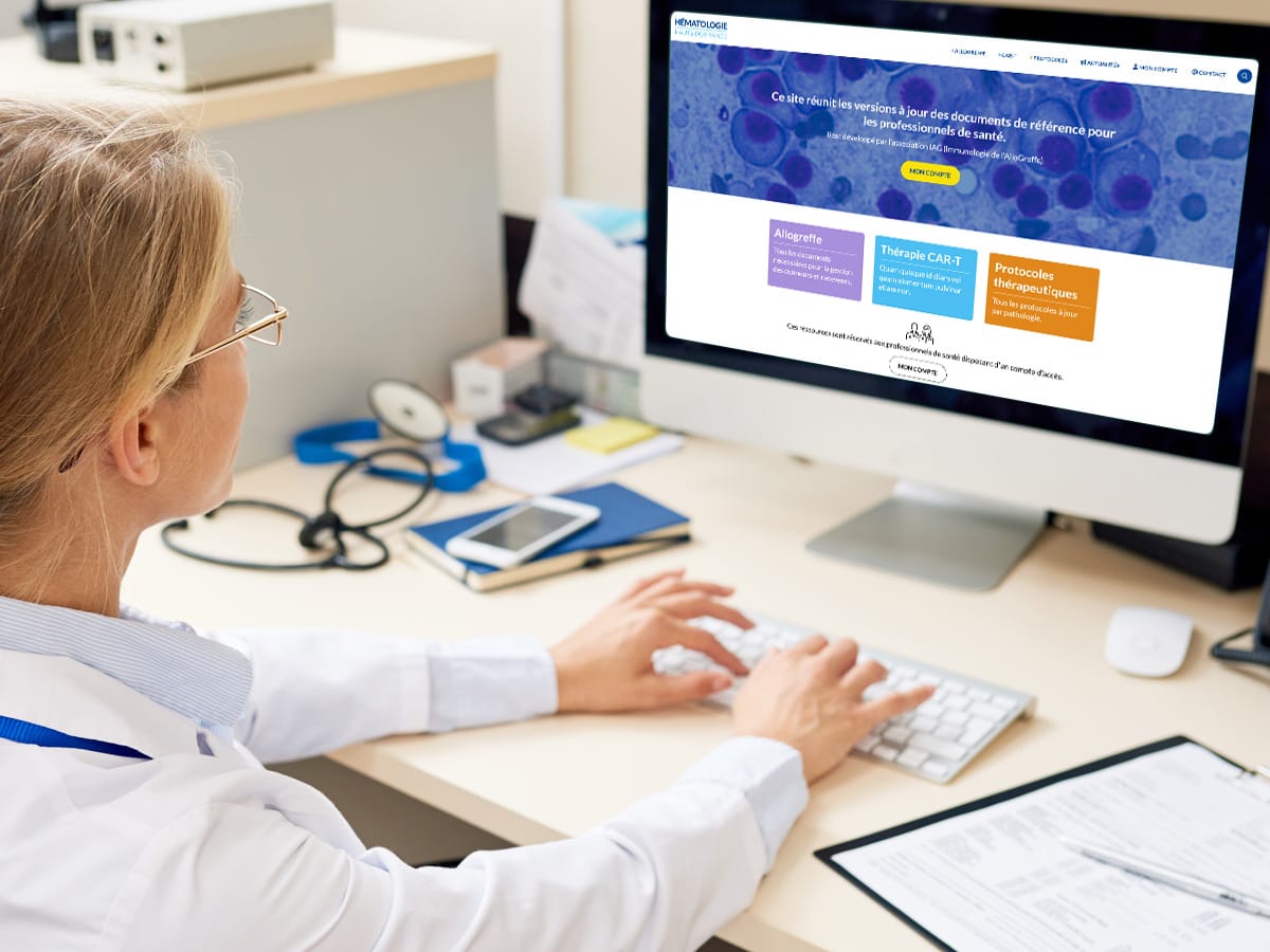 Plateforme web Hématologie Hauts-de-France