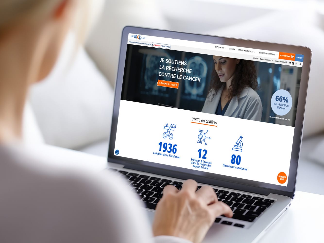 Nouveau site web de l'IRCL